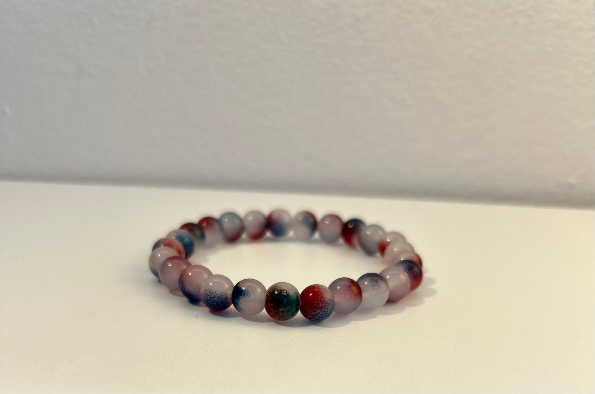 Handmade Beaded Boho Stretch Bracelet - Jewelry for Women