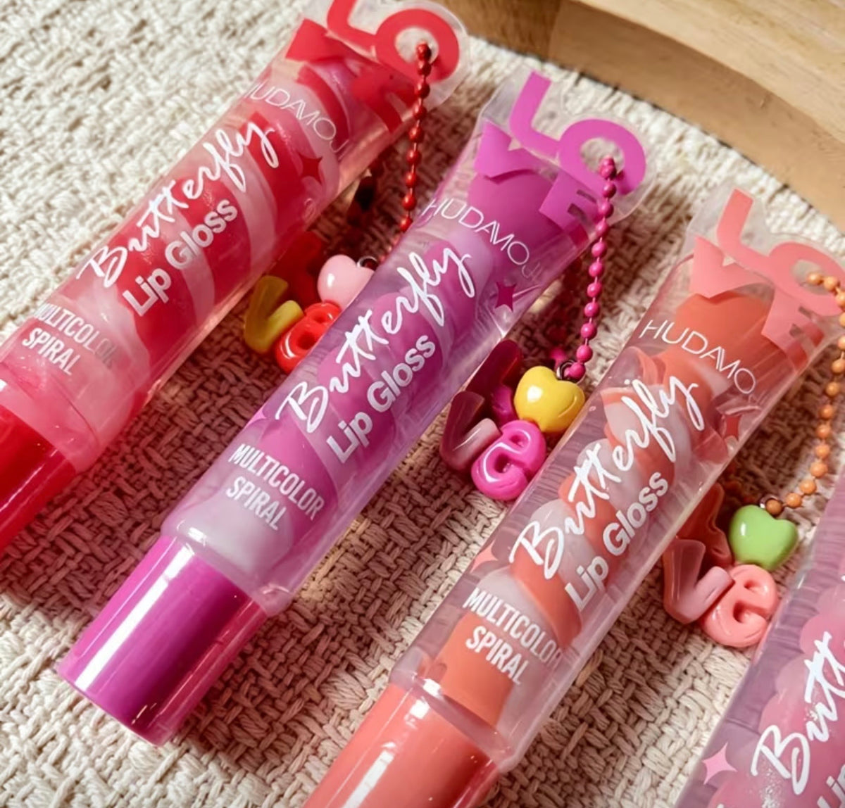 “Love Butterfly” Shimmer Lip Gloss