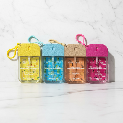 Holly & Blu Hand Sanitizer Spray with Charm Keychain