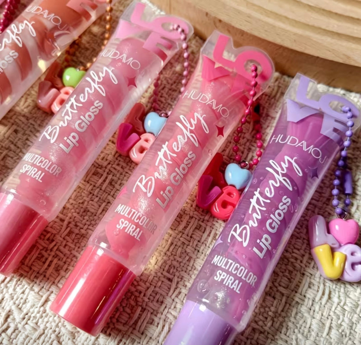 Love Butterfly” Shimmer Lip Gloss