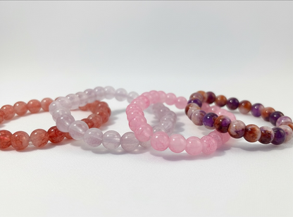 Handmade Beaded Boho Stretch Bracelet - Jewelry for Women